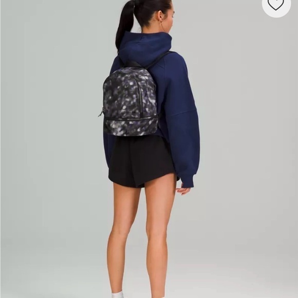 Lululemon City Adventurer Soft Focus Splatter Grey Mini Backpack 10L